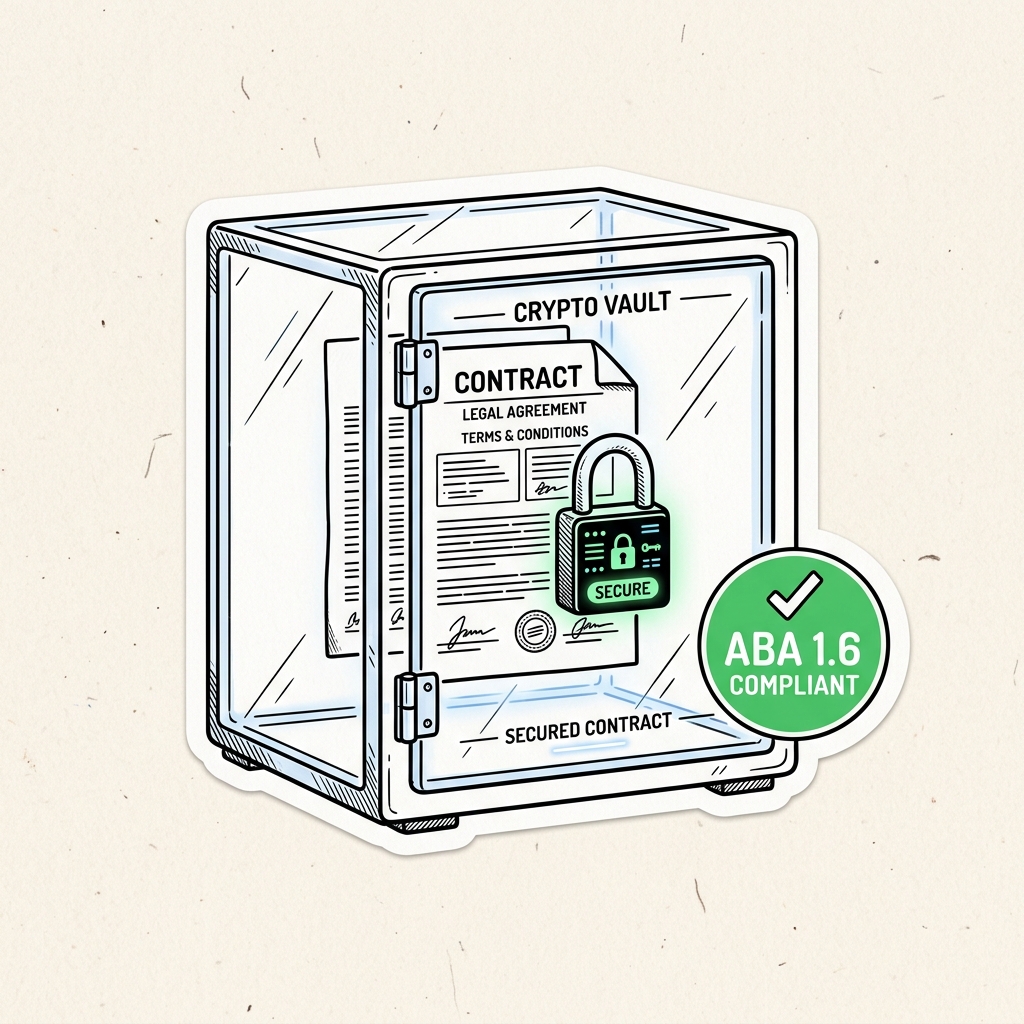 ABA 1.6 Compliant Security Vault sticker